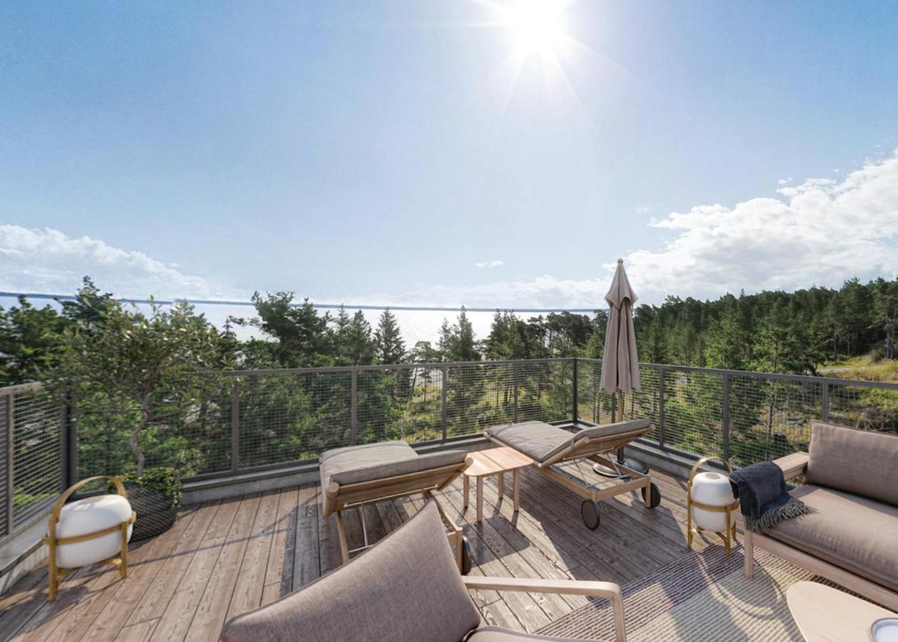 Vaestoes Strand By First Hotels Lärbro Kültér fotó